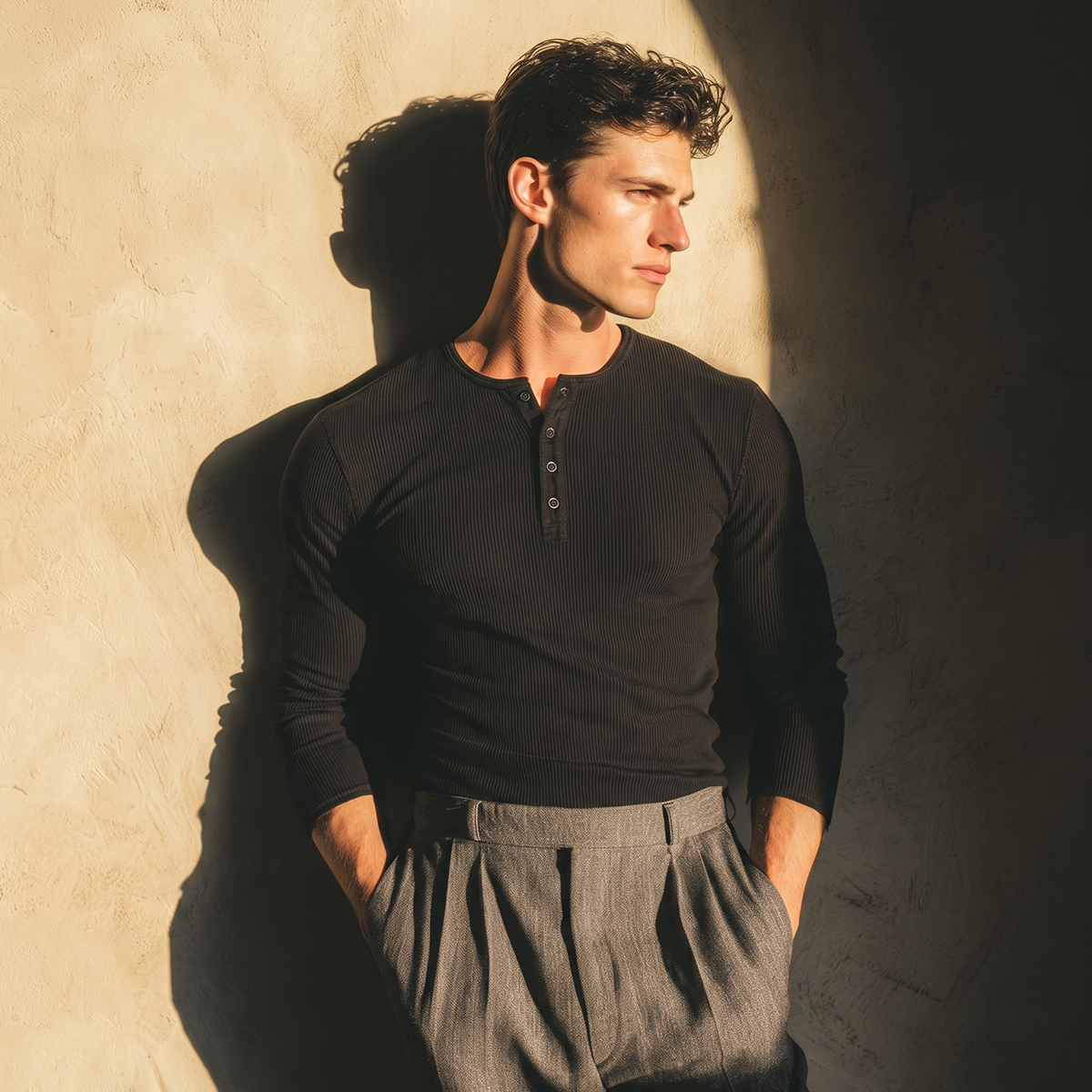 Signature Knit Henley