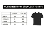 Emerce - Dark Brown Color Drop-Shoulder T-Shirt