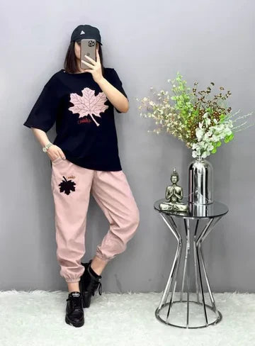 N-LEAF PRINTED TRACKSUIT Sale LEAF PRINTED TRACKSUIT