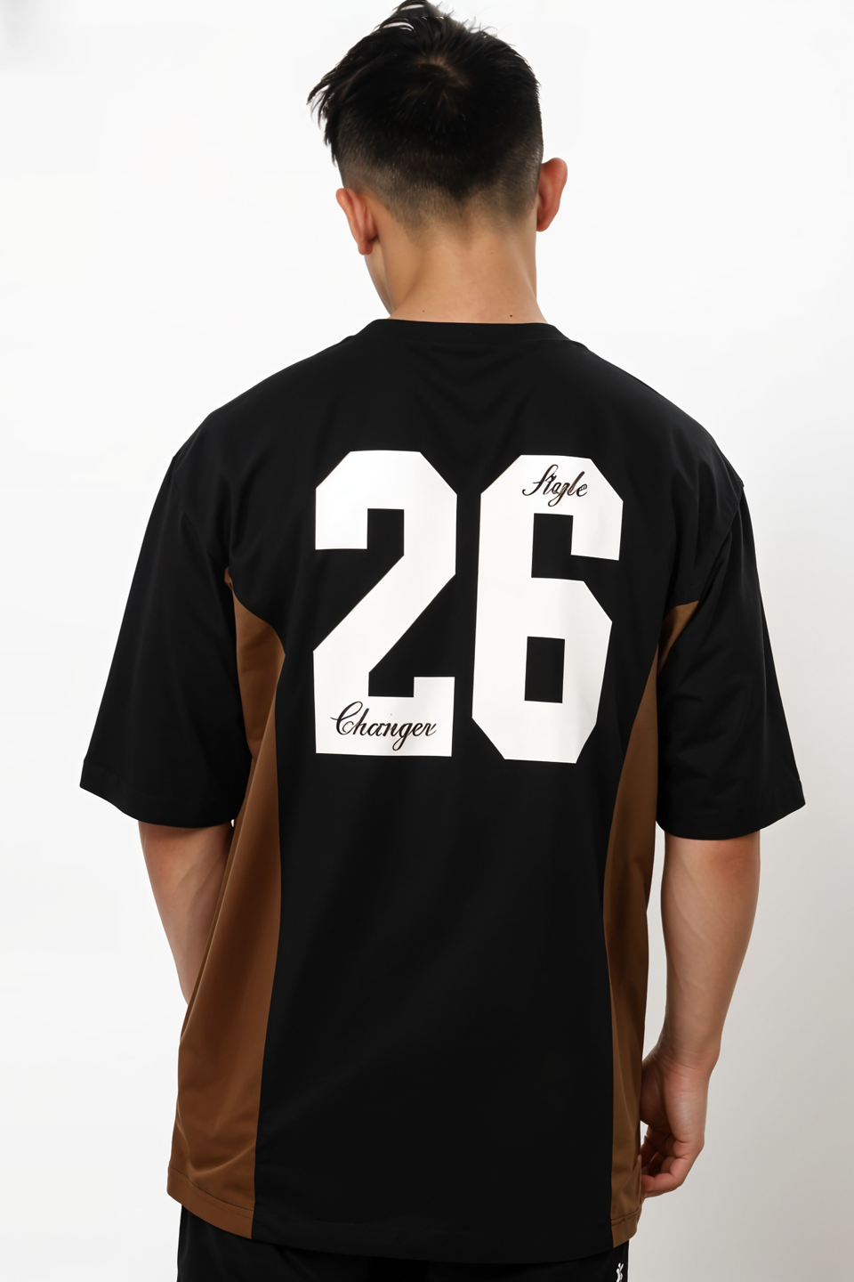 Emerce - Contrast Panel Drop - Black