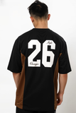 Emerce - Contrast Panel Drop - Black