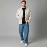 Emerce -WinterEase Button Jacket -BEIGE