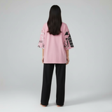 N-Planet Printed PJ Suit- Pink