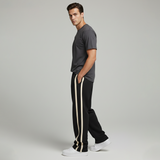 Emerce- Stripe N Trouser - Black