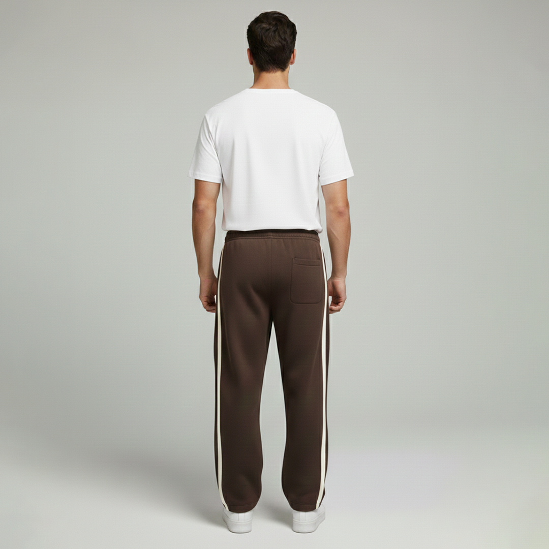 Emerce- Stripe N Trouser - Brown