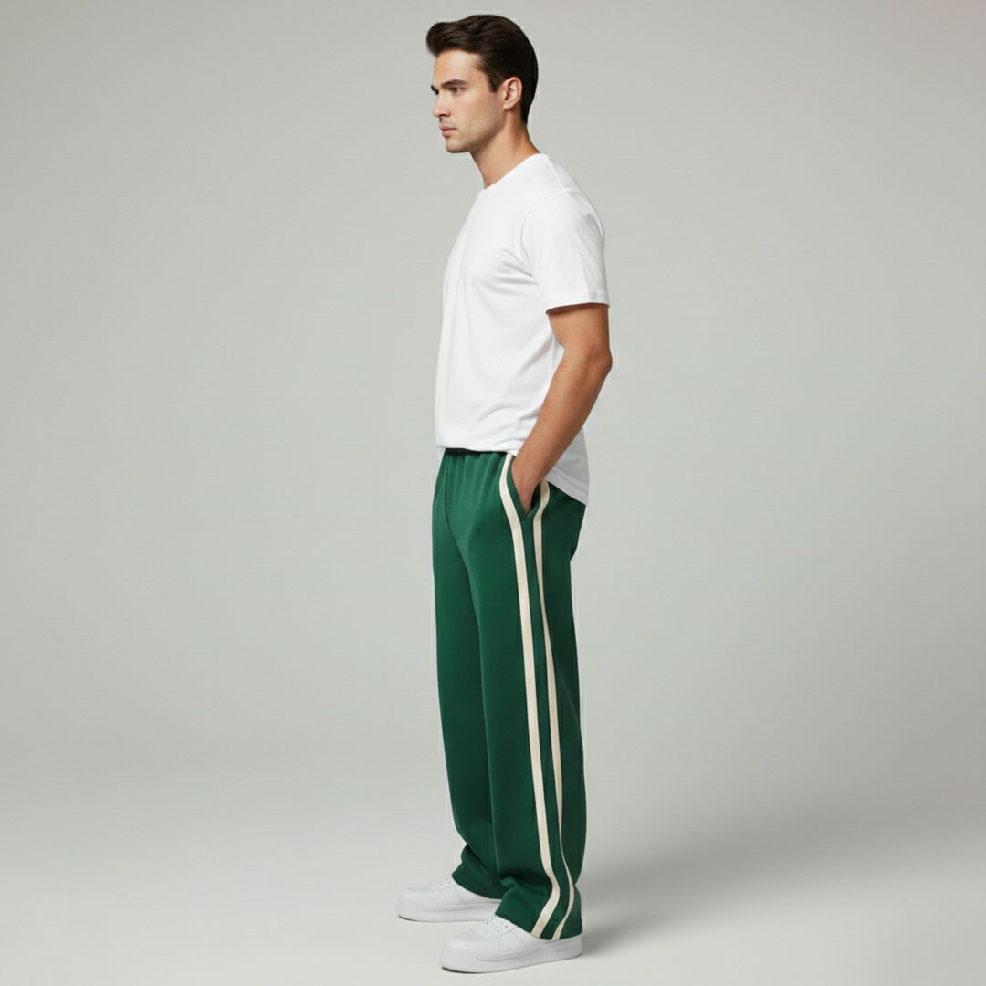 Emerce- Stripe N Trouser - Green