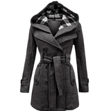 Emerce - WOMEN LONG COAT - CHARCOAL