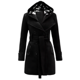 Emerce - WOMEN LONG COAT - BLACK
