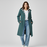 Emerce - WOMEN LONG COAT - Sea Green