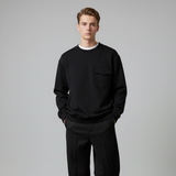 Emerce - Pocket Sweat Shirt -Black