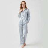 Emerce - SILK NIGHT SUIT - Grey