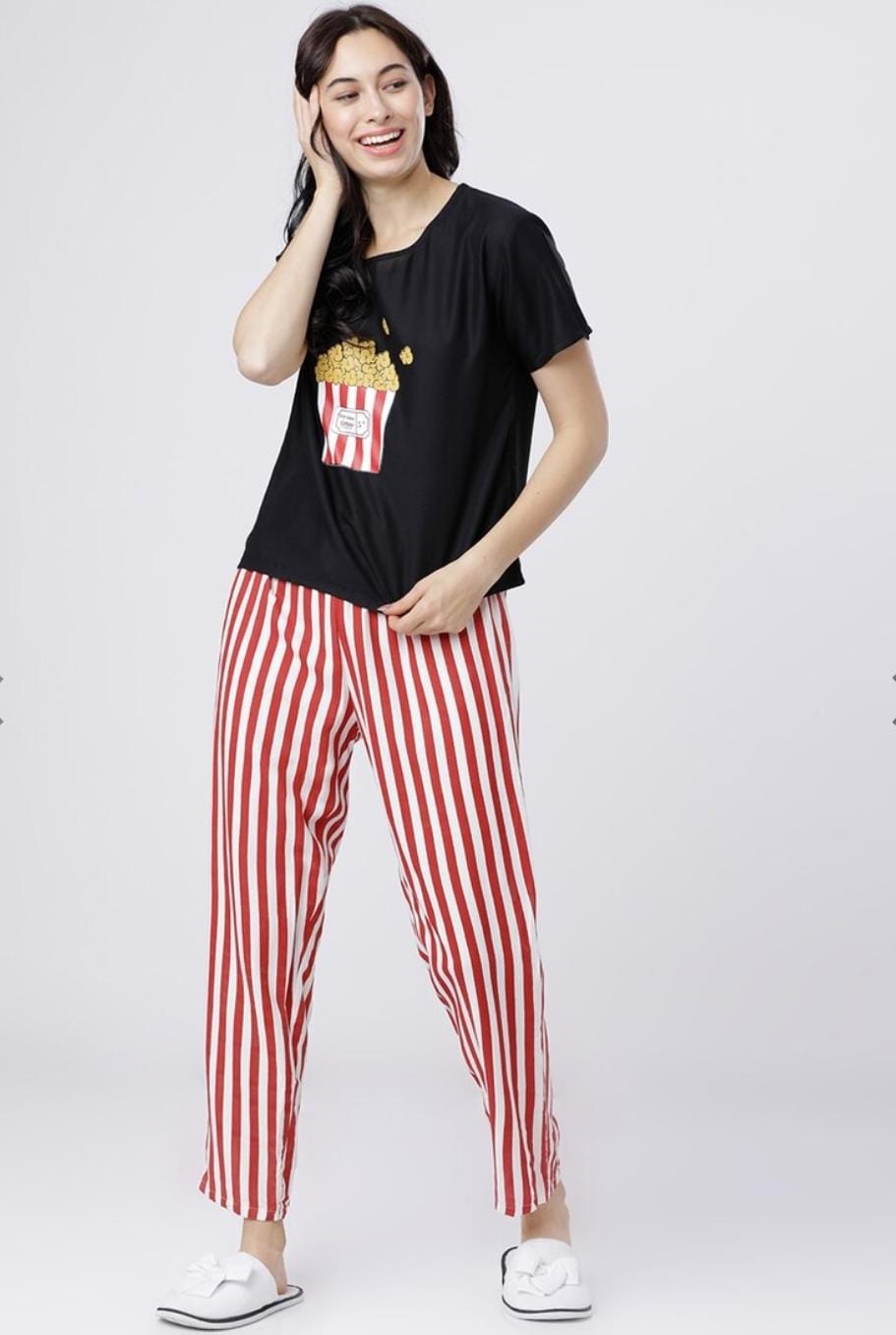 Popcorn Printed Night Suit