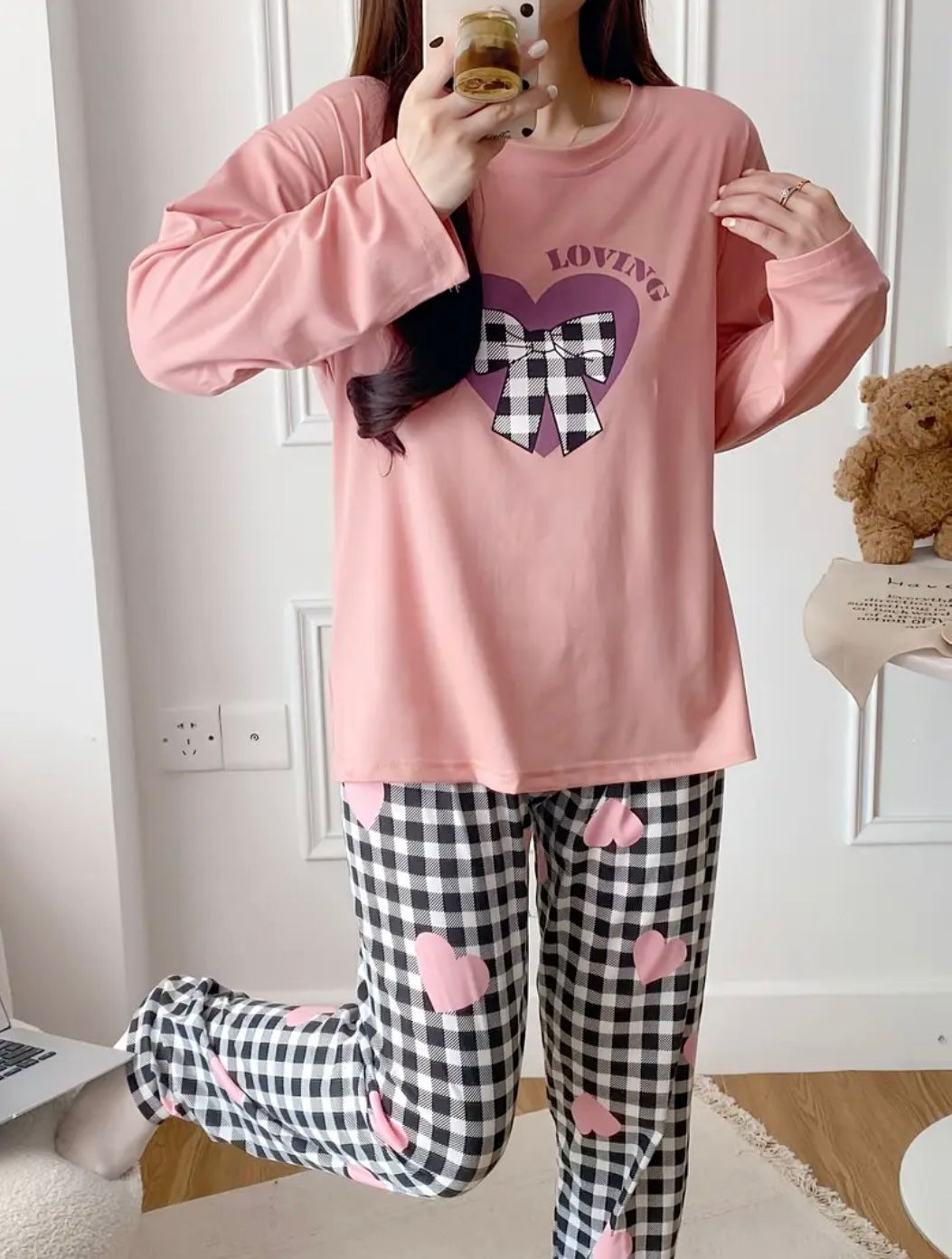 Emerce - Heart Crush Printed Pj