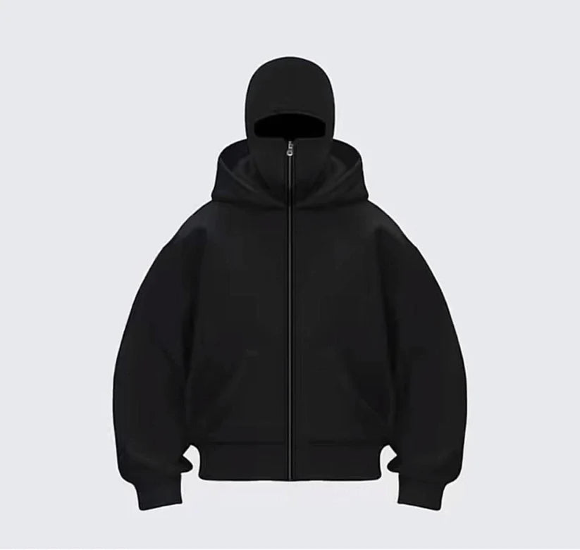 Emerce - Men'S Ninja Zipperhoodie -Black