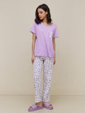 WUNDERLOVE LAVENDER PJ SUIT