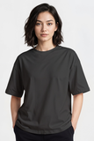 Emerce - Steel Grey Drop Shoulder Tshirt-W